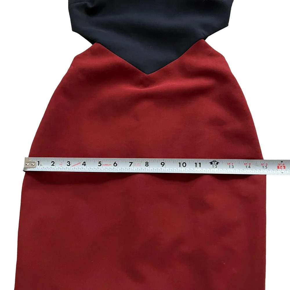 Elizabeth and James Riza Color block Dress Women Size 00 - Picture 12 of 16